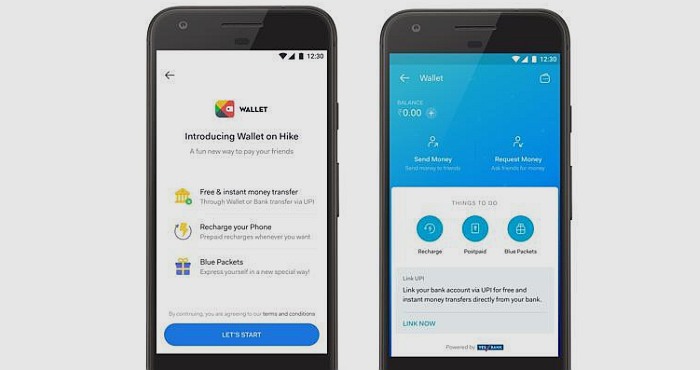 Download Hike and Check Digital Payment Wallet out